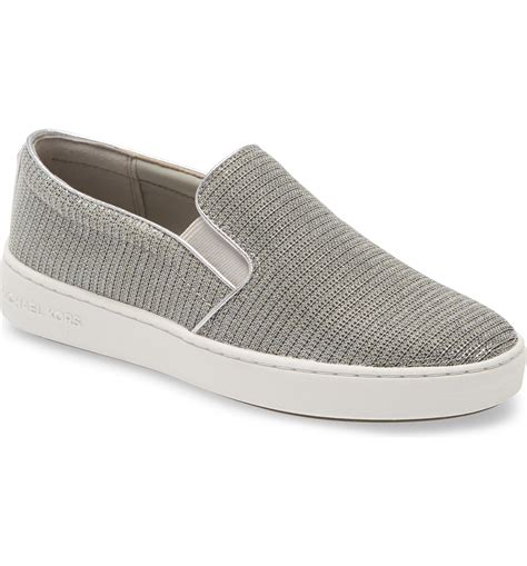 michael kors slip-on sneakers womens|women's keaton slip on sneakers.